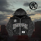 Konfide Rhinestone Zip Ups